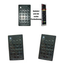 2pcs Remote Control Suit for B-Wave Music Radio System I II III IV Black