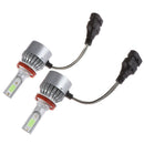 H11 8000K ICE Blue LED Headlight Conversion Kit Lamp 20000LM High LowBeamBulbs3C