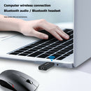 3.5mm AUX Jack USB Wireless Bluetooth5.0 Adapter Audio Receiver for TV Speaker