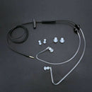 3.5mm Plug Air Tube Anti-Radiation Earphone 2 Air Acoustic Tube Stereo Head