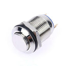 12mm Waterproof High Top Momentary Metal On/Off Push Button Switch