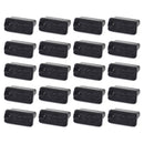 20pc Black Rubber A Female USB Plugs Anti Dust Protector Stopper Cover PC Laptop