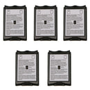 5 x  For Microsoft Xbox 360 S Battery Back Cover Door Protector Lid Black