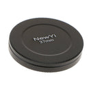 37mm Camera Lens Filter Storage Cap Case Metal Protection Cover Box Black