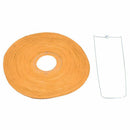 1x Round Paper Lanterns Lamp Shade Wedding Decoration 18inch/45cm, Orange H2B1