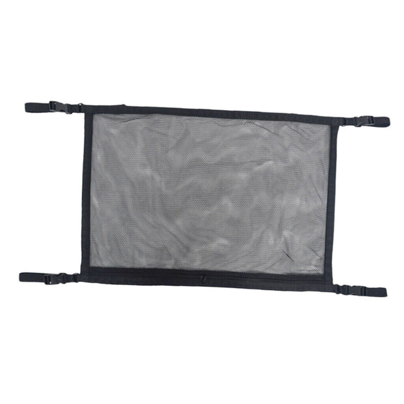 Net Car Roof Storage Bag Breathable Easy To Install With 4 Thick Belts