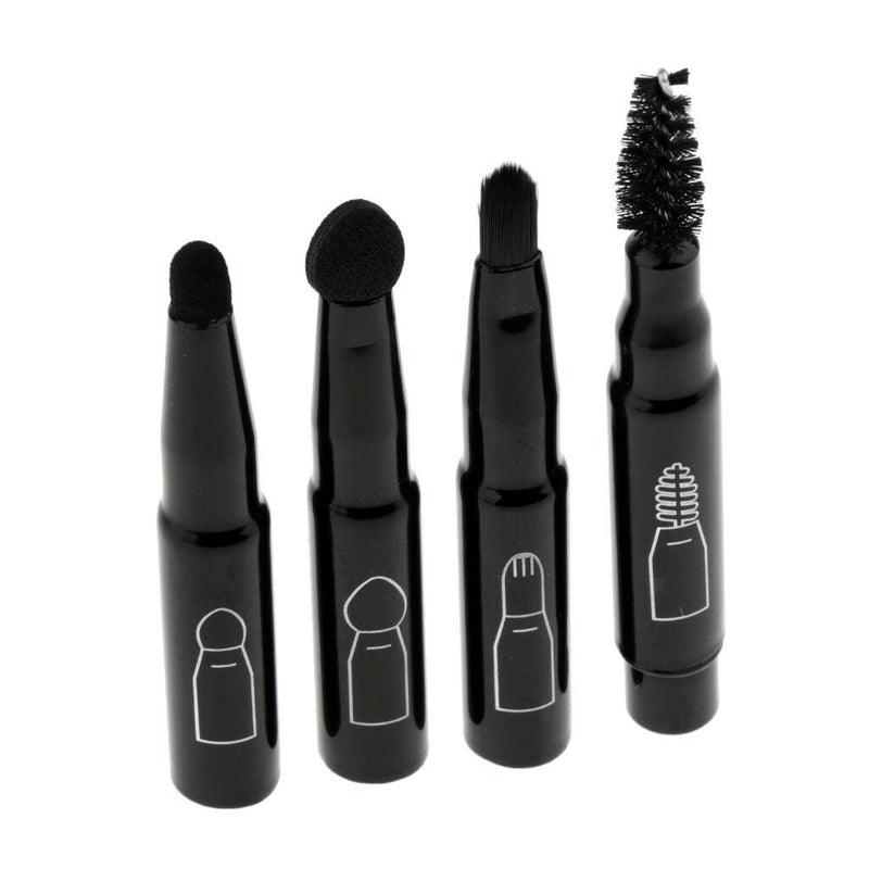 4 in 1 Detachable Makeup Brushes Set for Eyeshadow Concealer Lip EYelashes