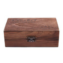 Rubber Stamp Alphabet Number Symbol Wooden Box Set Print Style Wood Letter