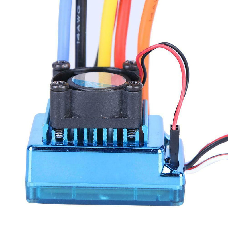 Brushless 120A Sensor Large Current Speed Controller for 1:8 1:10 RC Car SN9F