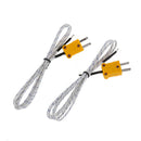 2 Pcs 50-200C Fork Terminal K Type Thermocouple Probe Temperature Sensor J1V7