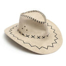 Retro Unisex Denim Wild West Cowboy Cowgirl Rodeo Fancy Dress Accessory Hat X8I9