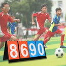 Scoreboard Score Keeper Score Flipper For Basketball Sports Tennis C9D9