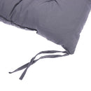 Soft Cotton Seat Cushion Winter Home Office Bar Chair Cushion(Grey)