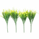 4pcs Flowers Plants Faux Plastic Shrub Bouquet Simulation Greenery Bushes I