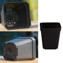 Set of 25- Trade Gallon Nursery Black Plastic thermoformed plants Pots Flower#