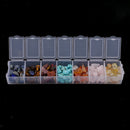 1 Box Topaz, Rose Quartz,Turquoise,Agate For Nail Art Embellishments Phone Case