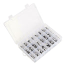 24 Value 400 pcs SMD Electrolytic Capacitor Assortment Box Kit Range 1uF-10 U5T4