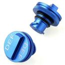 Blue Fuel Cap Blue Def Cap For 2013-2018 Dodge Ram 3500 Cummins Best 2500 N3J1