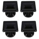 4 Pieces 120x120mm Professional Home / DJ Speaker Audio Stage Sound Gear Horn