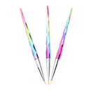 3Pcs 3 Sizes Round Pointed Tips Paintbrushes for Detail Painting Fine Tip Paint