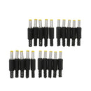 20Pcs 2.5mm x 5.5mm DC Power Male Jack Plug Adapter Connectors Repalce