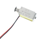 12V DC suction micro electromagnet spring push pull type rod solenoid magnet M&