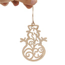 6Pcs New Christmas Tree Ornaments Hanging Xmas Tree Party Decor Wooden Pendant