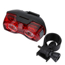 Waterproof 2 LED Bright Cycling Bicycle Bike Rear Tail Flashing Back Light Lamp