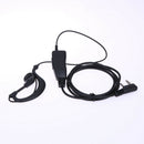 2 Pin Earpiece Mic PTT Headset for BAOFENG Kenwood Retevis Two Way Radios
