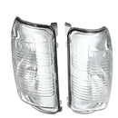 1Pair Right and Left Side Door Wing Mirror Clear Indicator Lens for Ford Tr