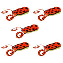 Pack of 5pcs  Frog Lure Bass Fishing Hooks Bait Tackle Topwater Soft Baits