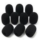 Black 5PCS Microphone Headset Grill Windscreen Sponge Foam Mic Cover MFG0HWCSJTE