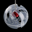 Parrots Ball Toys Food Feeder Hanging Cage Birds Bell Foraging Chain For Treats