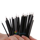 50Pcs Cosmetic Makeup Tool Disposable Eyeliner Liquid Wand Lip Brush Applicator#
