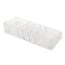 Clear Acrylic Cosmetic Organiser Lipstick Brush Holder Makeup Storage Case