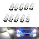10X White High Power 3W LED Lights Show Wide Light T10 5630 6SMD Bulb Lamp FT