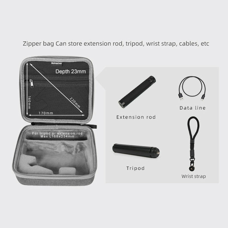 Handheld Stabilizer Carrying Case for DJI OM 4/OSMO MOBILE 3 Storage Pouch