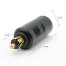 12V 24V EU Plug DIN For BMW Motor Socket to Cigarette Lighter Converter Adaptor