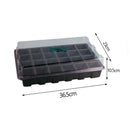 24 Cells Seedling Starter Tray Seed Germination Plant Pots Nursery Seeding Box