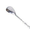 Stainless Steel Swizzle Stick Cocktail Stirrer w/ Spoon and Fork L2A8