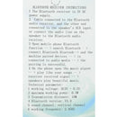 Mini USB Wireless Bluetooth 3.5 mm Audio Stereo Music Receiver Adapter AUX Car^^