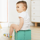 Foldable Toilet Portable Mobile Pedestal Pan Car PP Toilet Outdoor Supplies