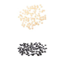 200x Screw Cover Caps Conversion Kit for Furniture Car Home Beige+Black