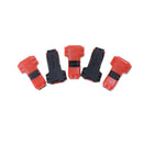 5X 2 Pin 2 Way Universal T-type Compact Wire Wiring Connector Terminal Block OA