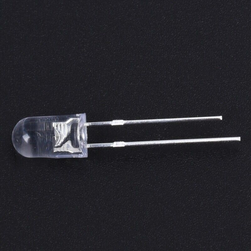 100 PCS 5mm Round Super Bright Red Light Output Diode LED Light M3Y6