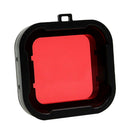 Underwater Diving Lens UV Filter Converter for GoPro Hero 4/3+ -Red