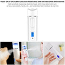 Nano Spray Facial Steamer USB Charging Mini Steam Face Humidifier (White)