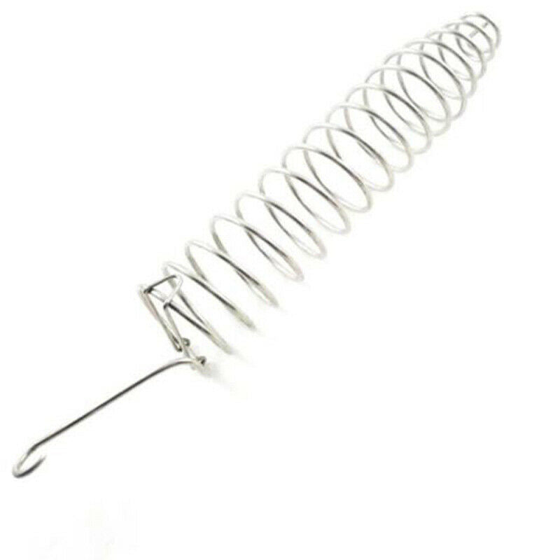 Parrot Food Fruits Basket Stainless Steel Feeding Device Bird Cage Feeder x 1