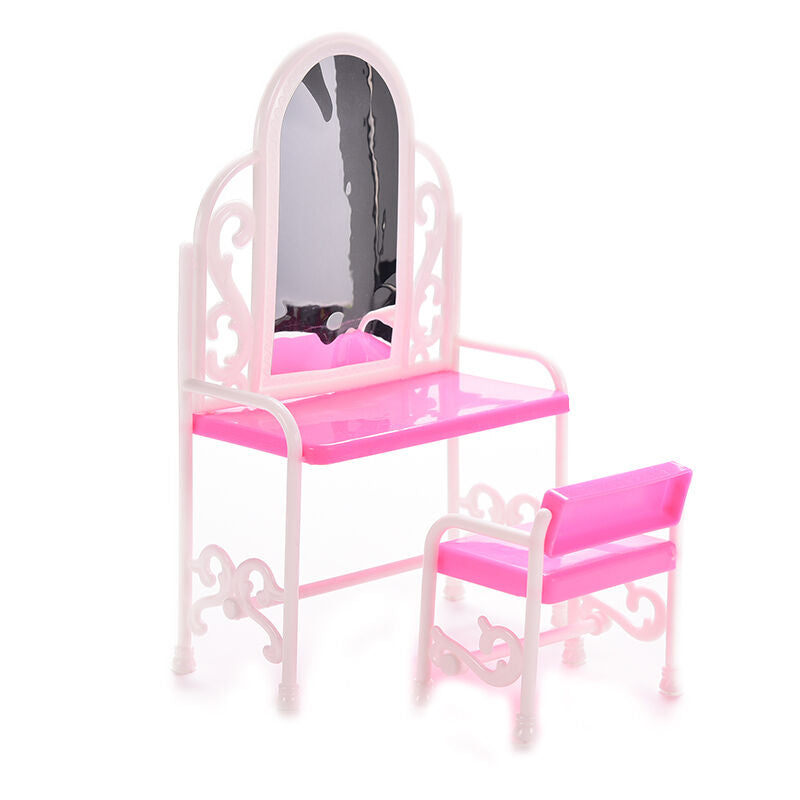 1 Set Hot Dressing Table Chair for s Kids Girls Play House Bedroom  SP