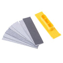 Handheld Polishing Tool Grit 400 - 2500 Sticky Back Sandpaper Kit for Gundam